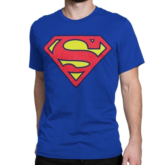 DC Comics Other - Official Superman DC Comics Blue and Red Short Sleeve Tee Clark Kent Krypto